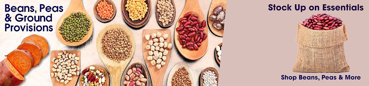 Beans, Peas & Ground Provisions